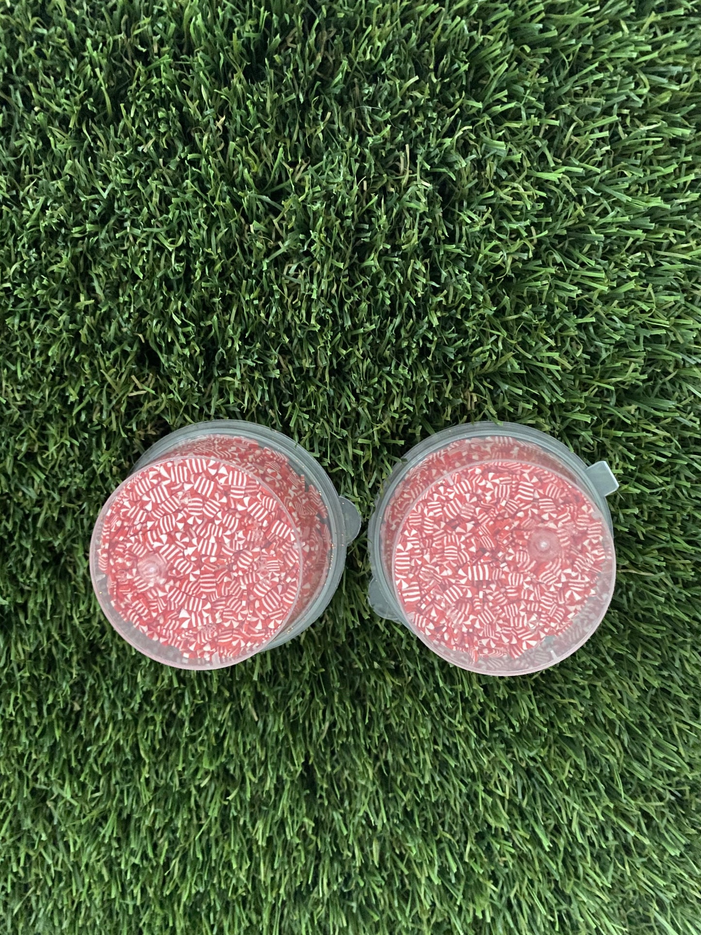 Various fimo slices and sprinkles