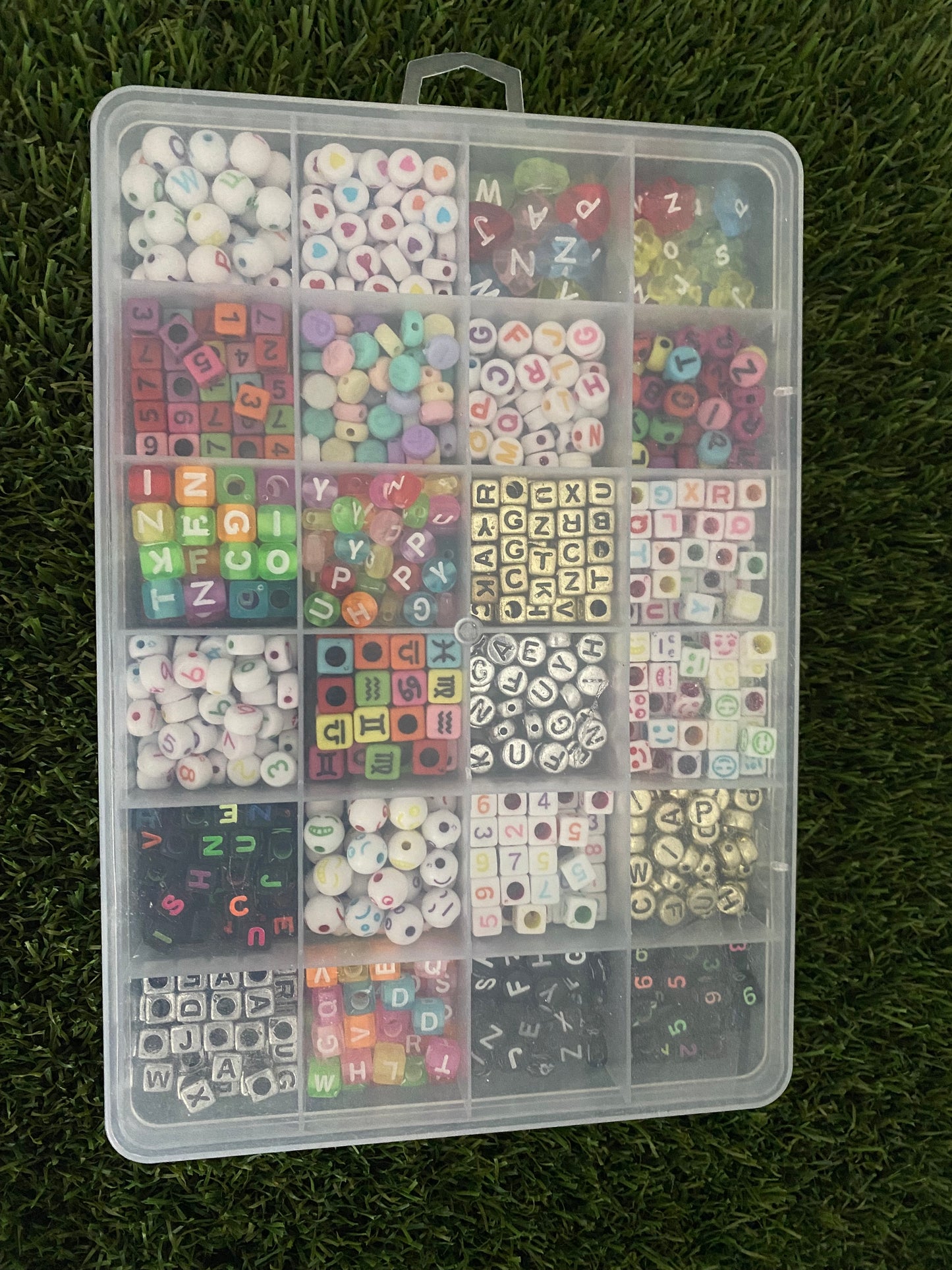 Mixed slime supplies and charms