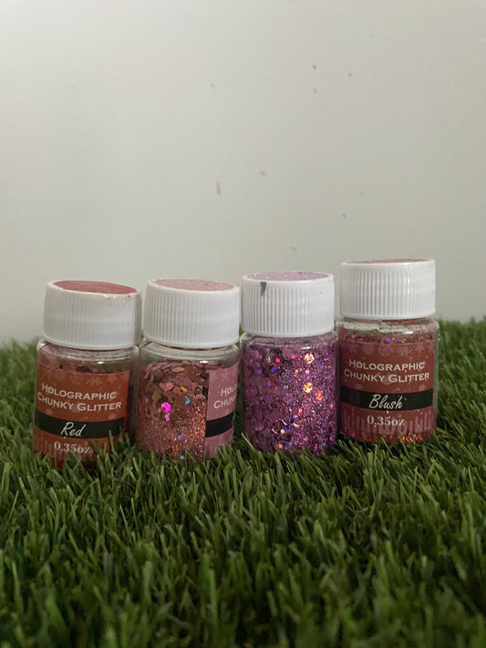 Chunky glitter