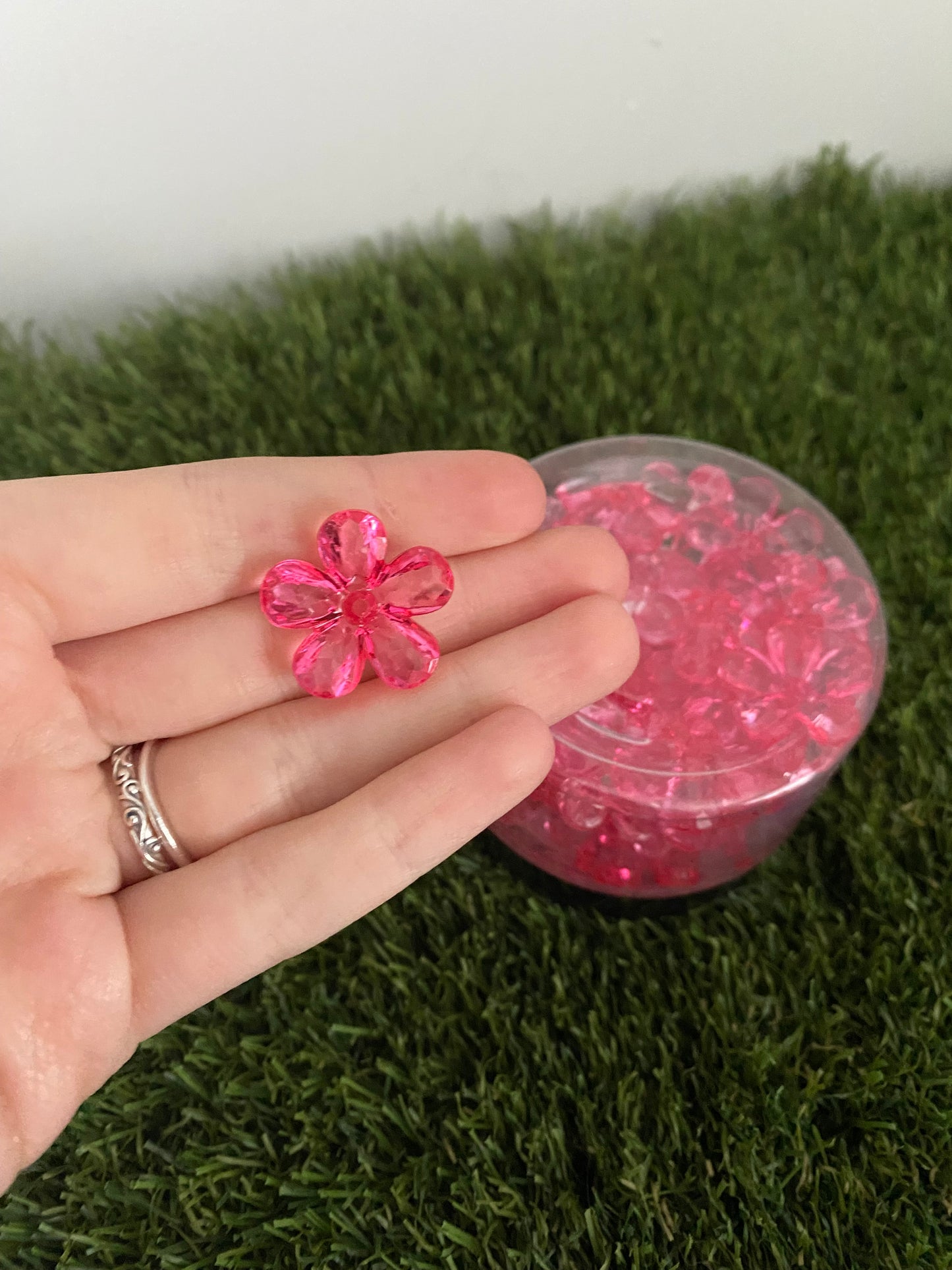 Mixed slime supplies and charms